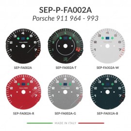 Fondino per contagiri Porsche 911 964 e 993 (tacche rosse da 6800 giri - senza display)