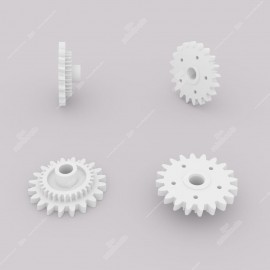 Ingranaggio (20 denti esterni - 30 interni) per quadri strumenti Maserati, Porsche e VDO Marine 