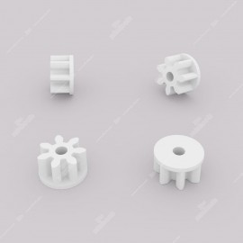 Ingranaggio 7 denti per motorini contachilometri Audi, Mercedes, Nissan, Opel, Rover, Seat, Skoda e Volkswagen