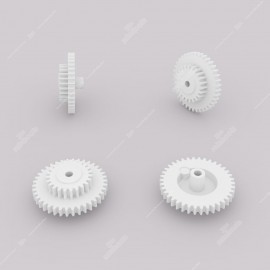 Ingranaggio (38 denti esterni - 23 interni) per contachilometri MotoMeter e VDO