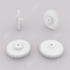 Ingranaggio (48 denti esterni - 18 interni) per contachilometri MotoMeter e VDO