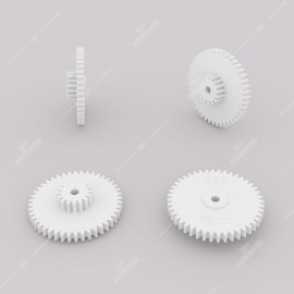 Ingranaggio (44 denti esterni - 16 interni) per contachilometri moto BMW K75, K1, K100, K1100