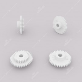 Ingranaggio (40 denti esterni - 26 interni) per contachilometri Porsche 911 G e Ruf (versione in miglia)