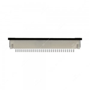 Lato anteriore connettore ZIF per FPC e FFC 30 contatti sotto - passo 1mm
