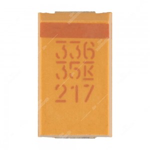 Condensatore SMD al tantalio 33uF 35V 125°