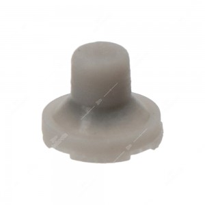 Bottone rotondo in silicone con contatto in gomma conduttiva