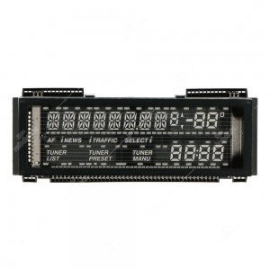 Fronte display LCD laterale destro per quadri strumenti Renault Scénic