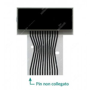 Display laterale destro (orologio) per Mercedes W202 / W210 / W208 / R170