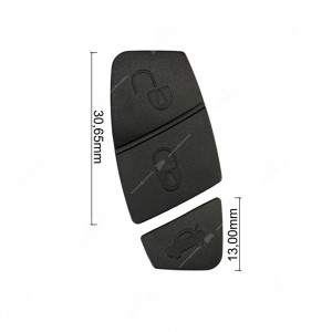 Gommini neri per chiavi Fiat e Lancia (30,65 + 13mm)