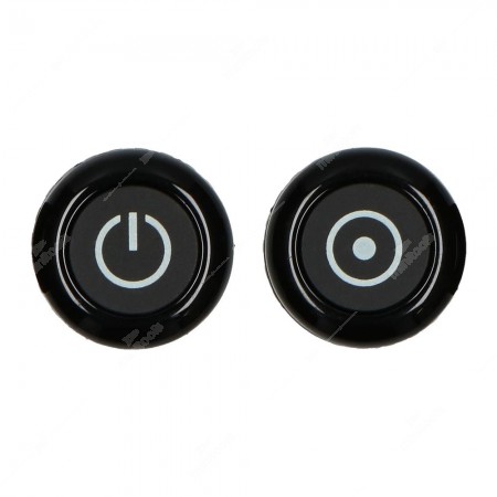 Knobs for Fiat 500, Abarth 500, 595 and 695 7" car radio GPS