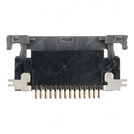 14 pins ZIF FFC / FPC connector 0.5mm pitch - open