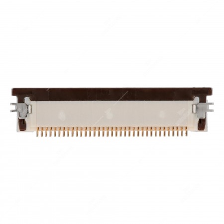 Rear side of ZIF connector - FFC / FPC Connector - 35 pins - 0,5mm pitch