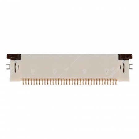 Front side of ZIF connector - FFC / FPC Connector - 35 pins - 0,5mm pitch
