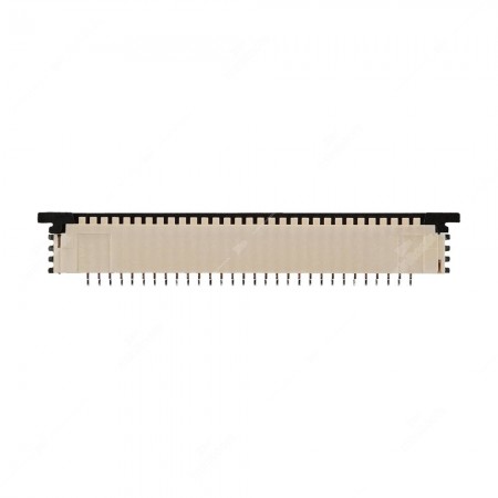 Front side of ZIF connector - FFC / FPC Connector - 30 pins - 1mm pitch