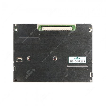 Replacement TFT screen for repairing the instrument cluster of Ferrari California - rear side