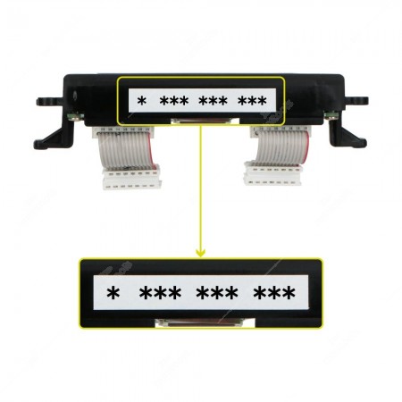 Mercedes-Benz S-Class W220 and CL-Class C215 instrument panels middle screen