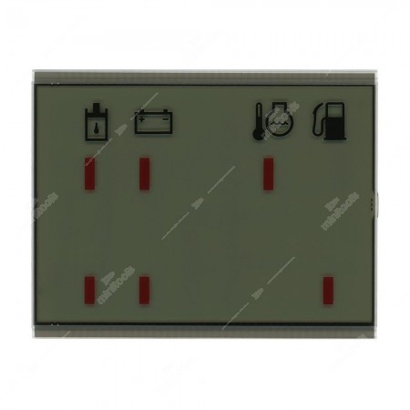 Left side LCD screen for FENDT Series 400, 700, 800, 900 Vario, Farmer 400 Vario and Xylon dashboards