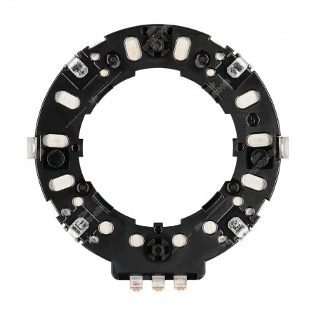 Bottom side of rotary encoder with 15 ppr and 30 detents