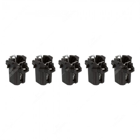 B8,3d lamp socket  - 5 pcs pack