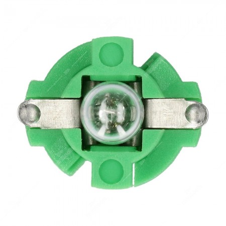 Instrument cluster bulb B8,7d 12V 2W with green socket top side