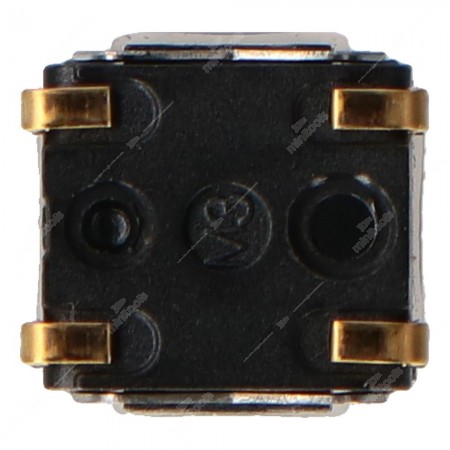 6,2x6,2x3,5mm SMD Microswitch (normally open) –  "J Lead" contacts - bottom side