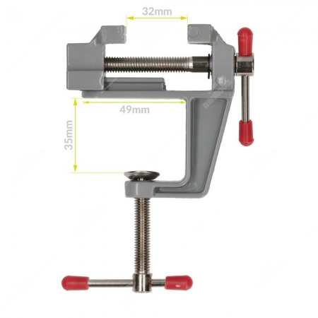 Small table clamp bench vise dimensions