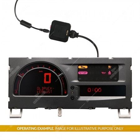 CANBUS emulator interface for bench test Renault Modus instrument clusters