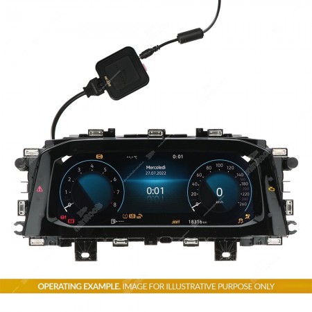 CANBUS emulator interface for bench test Audi, Volkswagen, Seat, Skoda instrument clusters