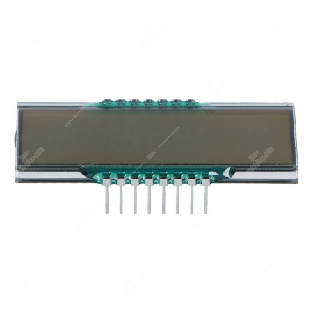 LCD display for Deutz-Fahr, Same, Lamborghini, Hürlimann tractors speedometer hour meter - 7+8pins