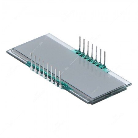 LCD display for Deutz-Fahr, Same, Lamborghini, Hürlimann tractors instrument panels hour meter - 7+8pins