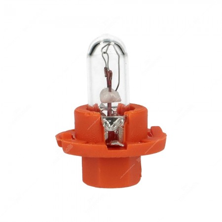 Instrument cluster bulb BX8.4d 12V with orange socket 
