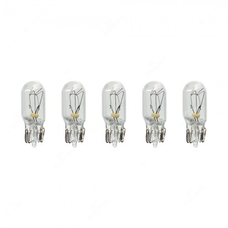 Pack of lorries courtesy light bulbs W2,1x9,5d 24V 3W T10