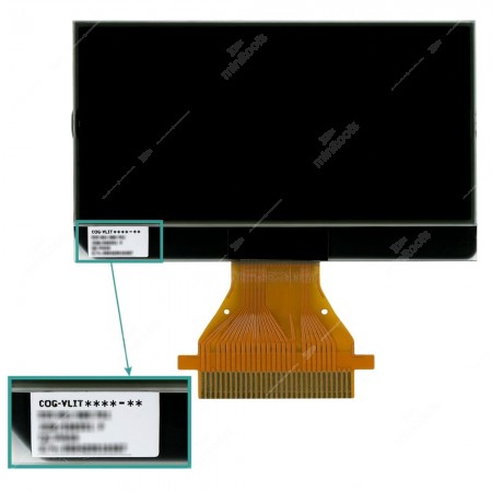 Where to find the original code of the LCD display of Abarth, Alfa Romeo, Citroën, Fiat, Iveco, Lancia, Opel, Peugeot, RAM, Vauxhall instrument cluster / on-board computer