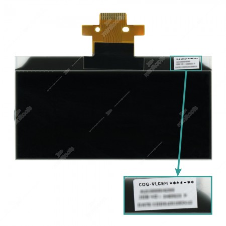 Where to find the original code on the Lancia Ypsilon 846 and Chrysler Ypsilon 846 instrument custers LCD screen