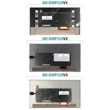 7" TFT screen for Opel, Vauxhall, Buick, Chevrolet and Holden Navi 650 / 950, CD 600, DVD 800  sat nav  / car radio - versions rear side comparison