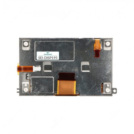 5" replacement display for Nissan Dualis, Evalia, Juke, March, Micra, Note, NV200, Qashqai, Rogue, Sentra, Terrano, Tiida, Versa, X-Trail Bosch info center, rear side