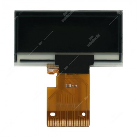 Middle display for Mercedes C-Class W204, S204, C204 and GLK X204 speedometers (4-button multifunction steering wheel variants)