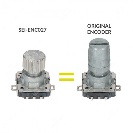 Comparison between SEI-ENC027 and original encoder