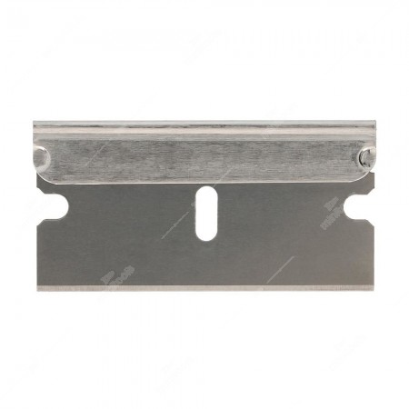 Steel blade for scraper razors