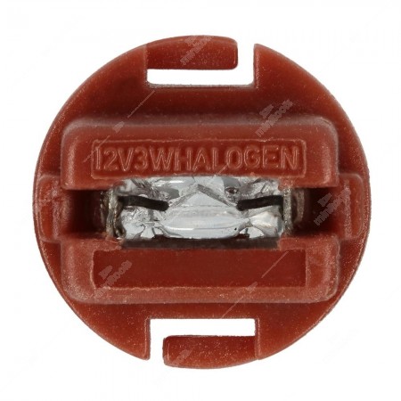 Instrument panel bulb B10d 12V with brown socket bottom side 