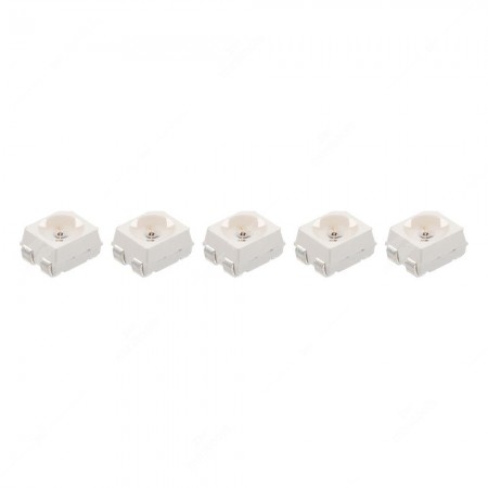 Orange LED for Citroën and DS speedometers - 4 pads SMD - 3.5x2.8mm - Pack of 5 pcs
