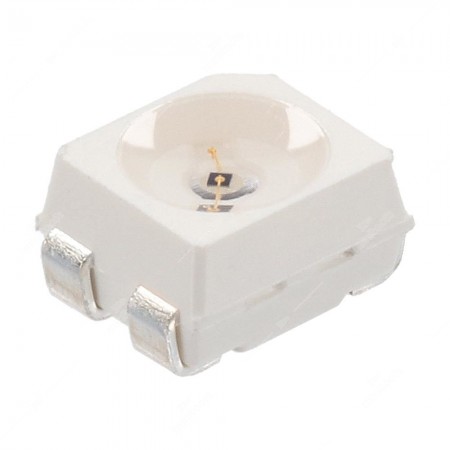 Orange LED for Citroën and DS instrument panels - 4 pads SMD - 3.5x2.8mm - Pack of 5 pcs