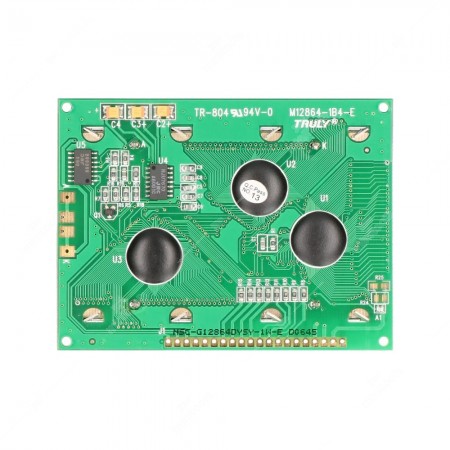 M12864-1B4-E LCD panel, back side