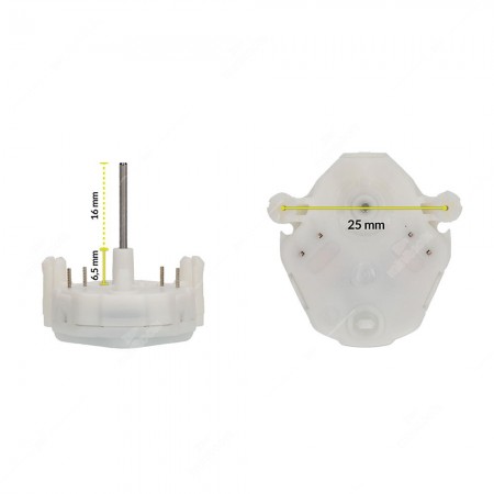 Sonceboz 6405R475 stepper motor measures