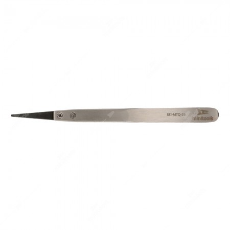 Anti-static tweezer with fine plastic tip (130x10x9mm)