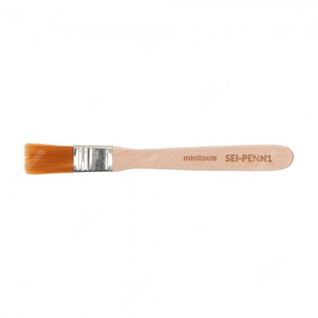 Brush for cleaning PCB pads