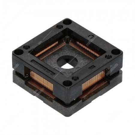 112 pin TQFP112 socket, with a pin pitch of 0,65mm