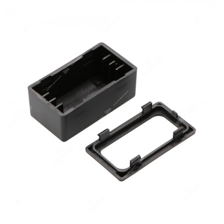 ABS V0 modular enclosure for electronics, top side view