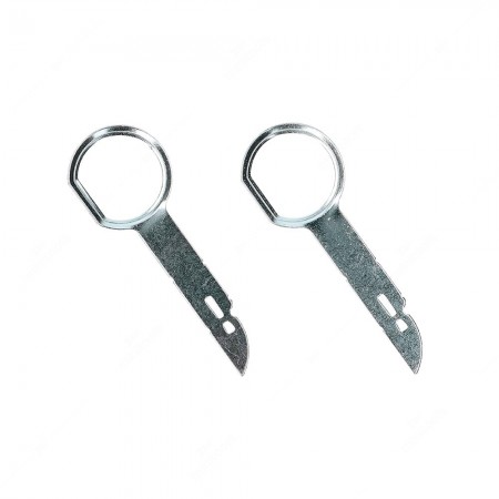 Pair of Becker car radio release keys for Audi / Mercedes / Volkswagen 