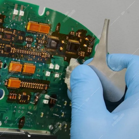 How to use SEP-ESTR25 short side (2) to remove BMW E39, E53, E38 and Range Rover L322 stepper motors for dashboards LCD pixel repair